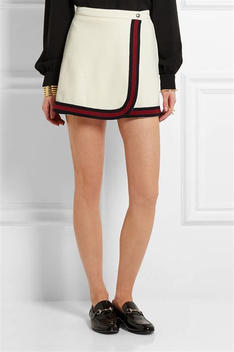 gucci mini white|gucci mini skirt.